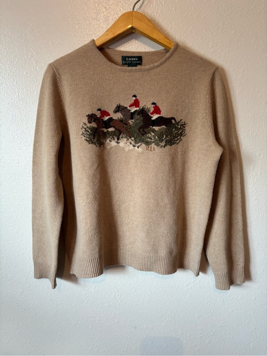 Ralph Lauren Sweaters - Ralph Lauren Lambswool Equestrian Sweater